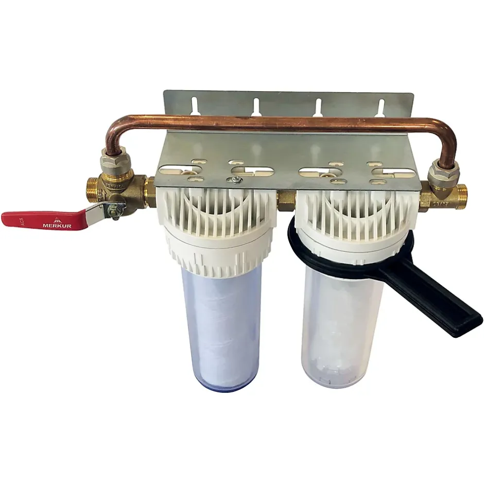 - Duplex OnePhos+ Bypass breveté - 3 actions (filtration/calcaire/corrosion) -12m^Aquawater Best