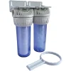- Filtre double avec cartouches de filtration et anticalcaire - 6 mois^Aquawater Outlet