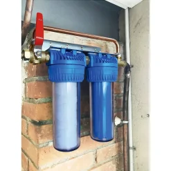 - Filtre double avec cartouches de filtration anticalcaire anticorrosion 24 mois-Aquawater Outlet