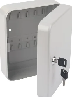 Armoire à clés coffre-fort Blanc en Acier 6000-Smith & Locke Discount