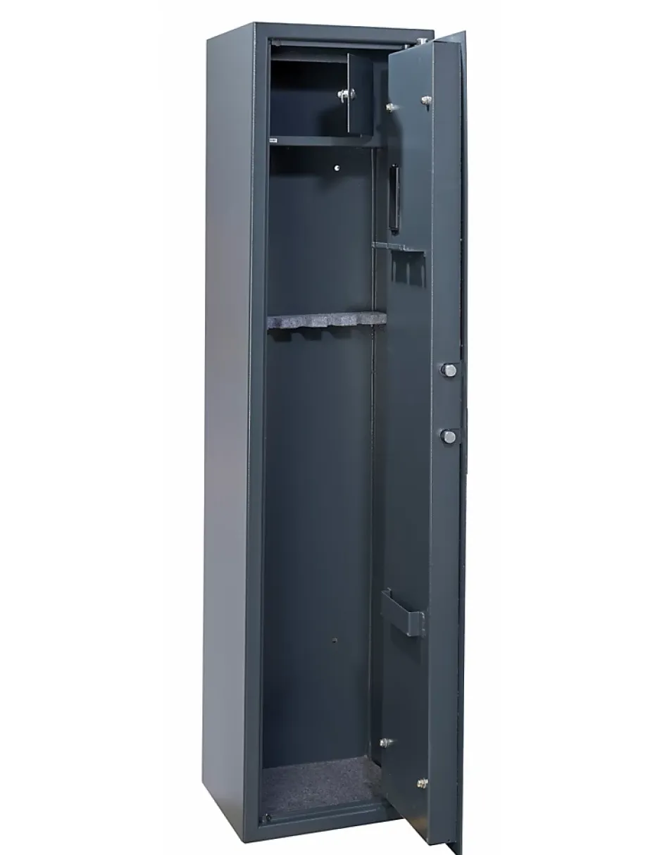 Armoire à fusils Cardiff, fermeture électronique à code, 2 pênes, capacité de 5 fusils -^Thirard Sale