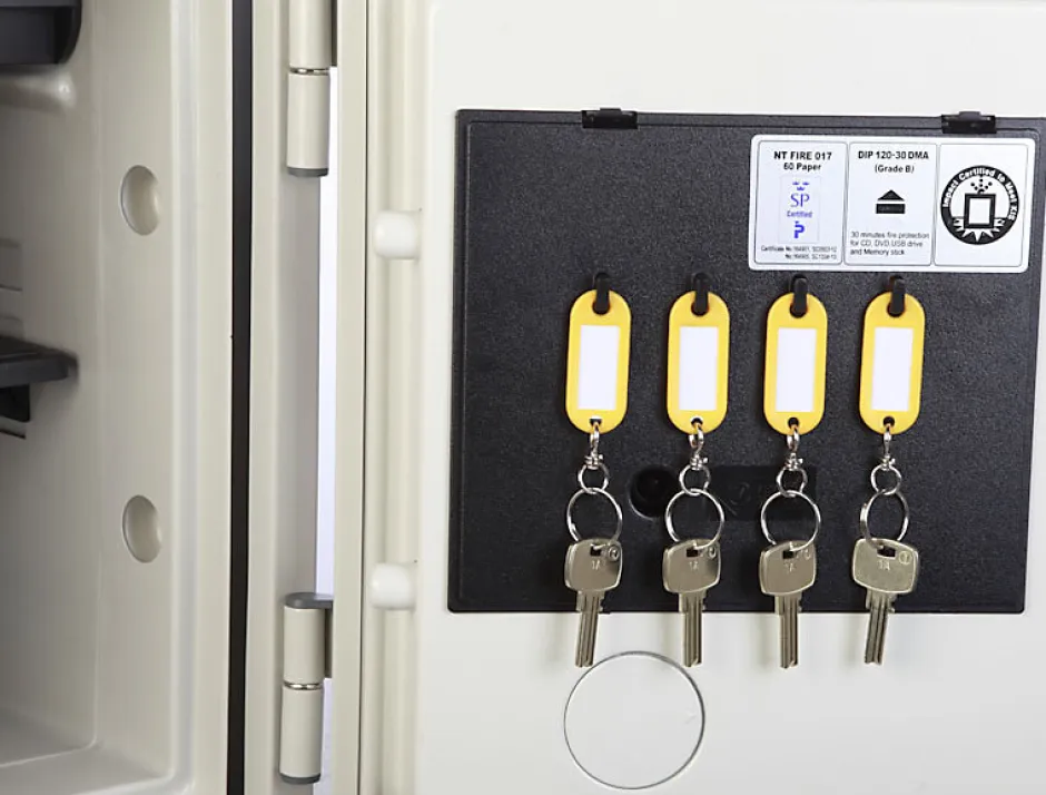 Armoire ignifuge 1 h pour papier ouverture électronique 30 SE - 25 L -^Technofire