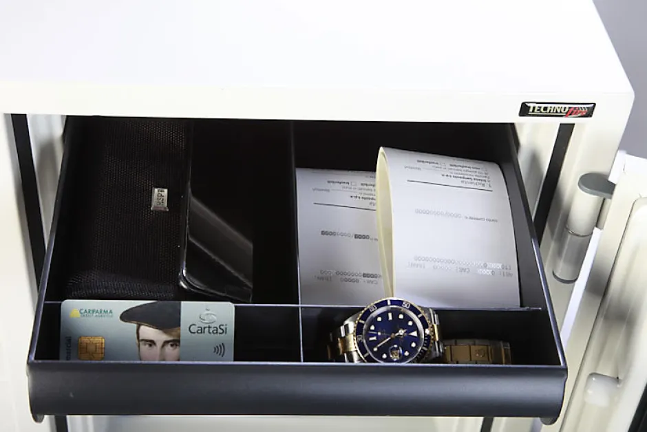 Armoire ignifuge 1 h pour papier ouverture électronique 30 SE - 25 L -^Technofire