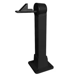 Arrêt automatique, Noir, Hauteur 320, Ep.28 à 86, Aluminium, avec Embase, pour Portail Battant^Tirard Outlet