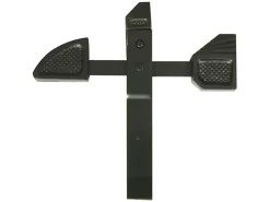 Arrêt de portail à bascule l. 250 mm - acier noir-Afbat Best