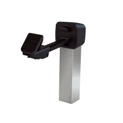 Arrêt de portail à sceller Afbat noir l.25mm H.250mm^Afbat - Tb Industrie Sas Hot