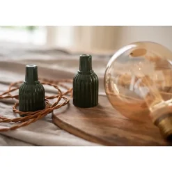 ARTY - Douille E27 Porcelaine Verte-Lnd Sale