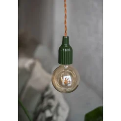 ARTY - Douille E27 Porcelaine Verte-Lnd Sale