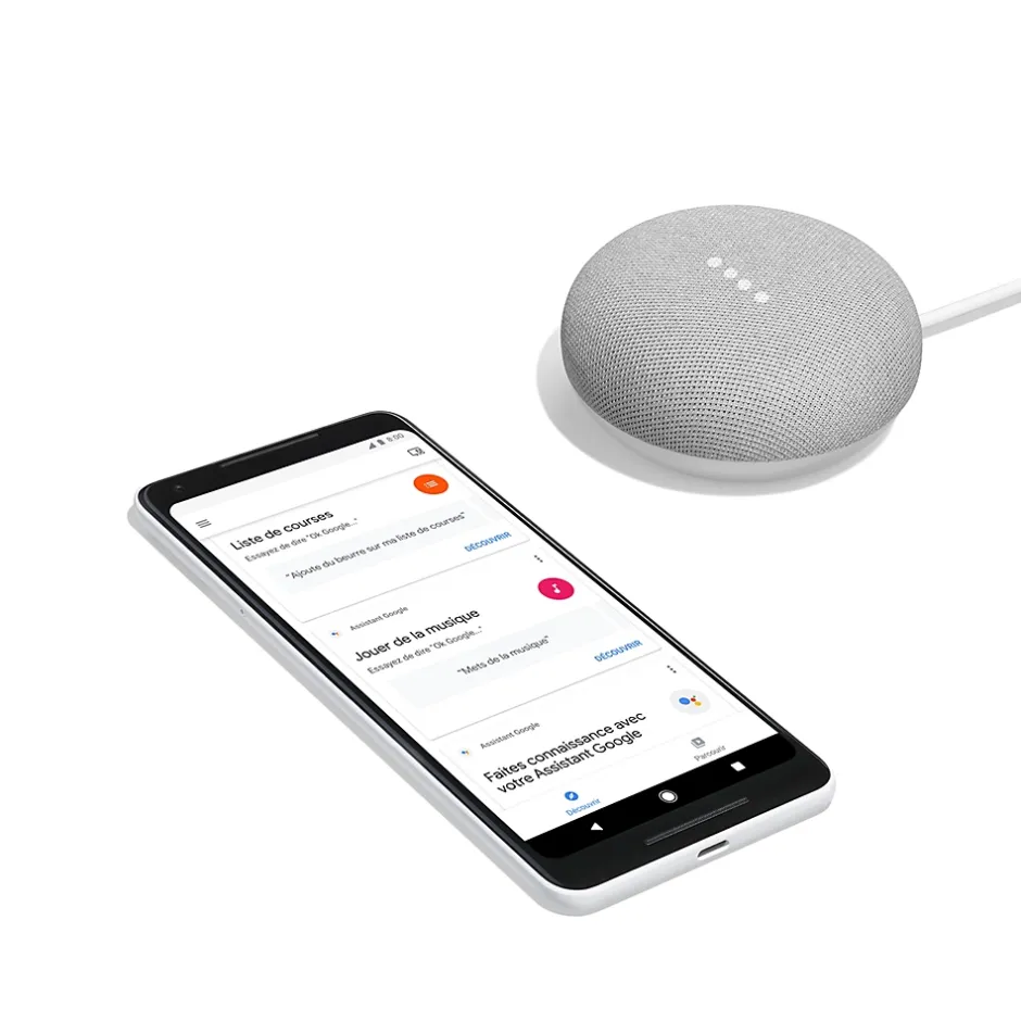 Assistant vocal Google mini rock candy-Google Nest Discount