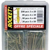 Assortiment de 360 vis acier bichromaté lubrifié^ROCKET Outlet