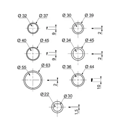 Assortiment de joints pour siphon-Wirquin Clearance