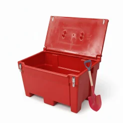 Bac a sable/sel 300l avec grenouillères + pelle-Plast'Up Rotomoulage New