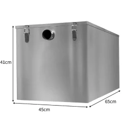 Bac à Graisse Commercial KuKoo - 120 L^MonsterShop Best