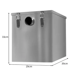 Bac à Graisse Commercial KuKoo - 35L^MonsterShop Discount