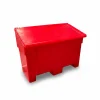 Bac à sable incendie/ à sel de déneigement 300l^Plast'Up Rotomoulage Hot