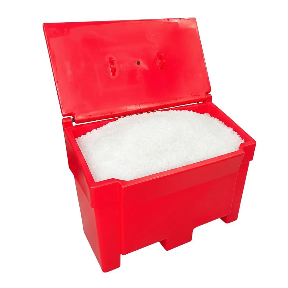 Bac à sable incendie/ à sel de déneigement 300l^Plast'Up Rotomoulage Hot
