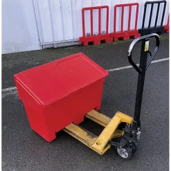 Bac à sable incendie/ à sel de déneigement 200l-Plast'Up Rotomoulage Sale