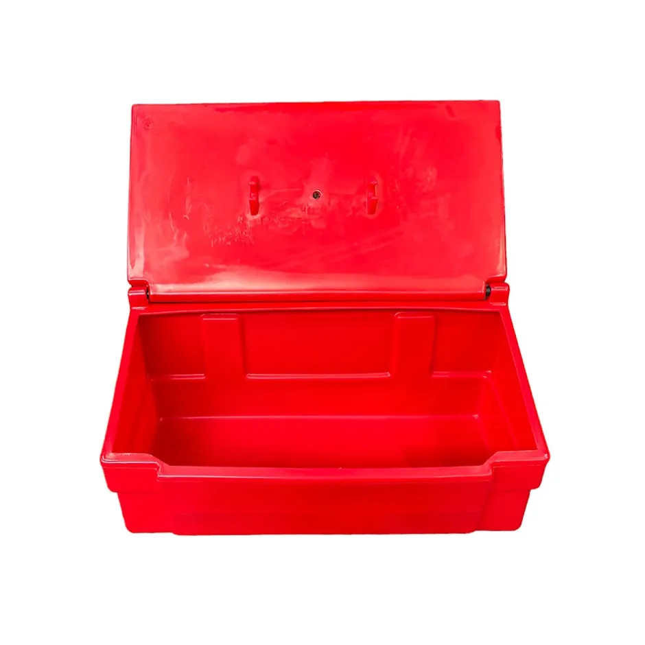 Bac à sable incendie/ à sel de déneigement 100l-Plast'Up Rotomoulage Outlet