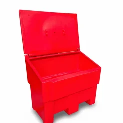 Bac à sable incendie/ à sel de déneigement 300l- lot de 6-Plast'Up Rotomoulage Clearance