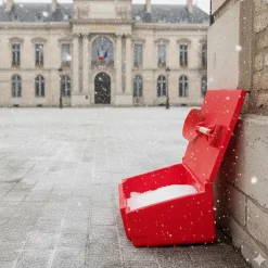 Bac à sable incendie/ à sel de déneigement 50l + pelle-Plast'Up Rotomoulage Online
