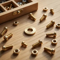 Bague paumelle laiton Diall Ø7 mm, lot de 6^QCL Outlet