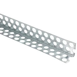 Baguette d’angle intérieur fine couche en acier galvanisé 2 500 x 22 x 22 mm^ Clearance