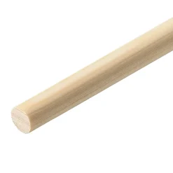 Baguette ronde lisse pour tourillon en pin Ø.18 mm x L.2,40 m^ Outlet