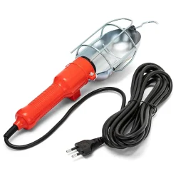 Baladeuse de chantier. Câble 5m. Culot E27 (compatible LED)-Velamp Clearance