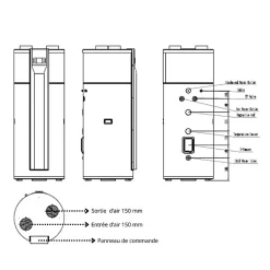 Ballon thermodynamique 200L --Sunny Habitat Clearance