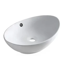 Anneau décoratif pour lavabo avec rosace et bouchon de trop-plein noir^Balneo