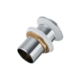 Bonde clic-clac sans trop-plein, pour lavabo, finition chrome, laiton-Balneo Sale