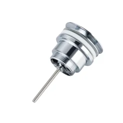 Bonde clic-clac universelle, pour lavabo, finition chrome, laiton-Balneo Online