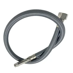 Flexible de raccordement pour robinet 3/8 x M10 40 cm tuyau PEX gris durable-Balneo Outlet
