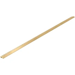 Profilé de douche frontale, au sol 130 cm, acier inoxydable, finition gold, Pente de 1,5%-Balneo Discount