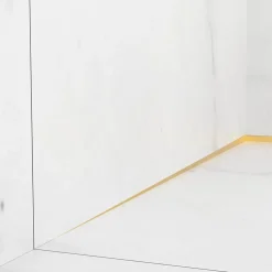 Profilé murale inclinée à gauche pour douche 170cm, acier inoxydable, finition gold, Pente de 1,5%^Balneo Online