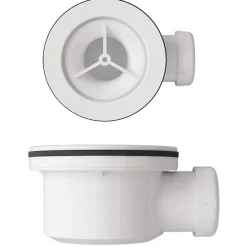 Siphon 87mm, pour receveurs de douche, hautere 87mm, Stone Tray^Balneo New