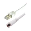 BALUN Actif RJ45 Male / Prise F Male - 2m - 5481-Erard Online