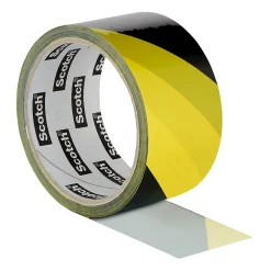 Bande de marquage noir et jaune, 50 mm x 33 m x 0,15 mm^Scotch Online