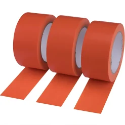 Bande de réparation PVC orange, 50 mm x 33 m - 3 pièces^ Sale