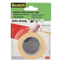 Bande double face 50 mm x 5 m Tissu-Scotch Best