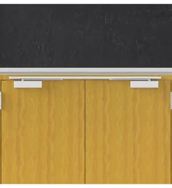 Bandeau Ferme portes double à force réglable 1 à 3 tirant gauche blanc Ensemble 2 Vantaux^Autres Discount