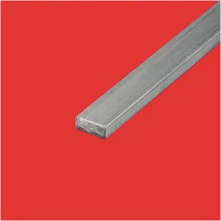 Barre aluminium plate 50mm ep 3 mm, Longueur : 3 metres -^Comment Fer Discount