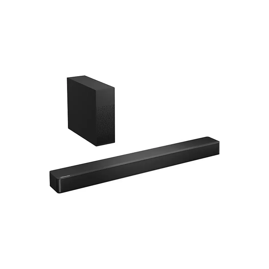 Barre de son HS2100 2.1 240W Noir avec caisson sans fil-Hisense Outlet