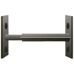 Barreau télescopique, de fenêtre, acier noir, , L.55 à 103 cm-Mottez Best