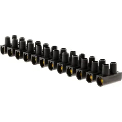 Barrette 12 plots section 16mm² - Noir -^Zenitech Sale