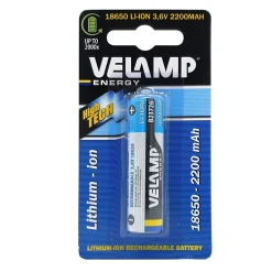 Batterie au lithium rechargeable type 18650 3,6V 2200mAh^Velamp Sale