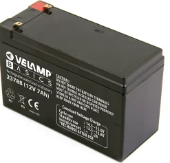 Batterie au plomb rechargeable 12V 7Ah. Connecteurs FASTON^Velamp Online