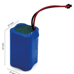 Batterie Li-Ion rechargeable 18650x4 7,4V 4400mAh-Velamp New