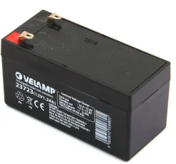 Batterie rechargeable au plomb 12V 1.3 Ah-Velamp Best
