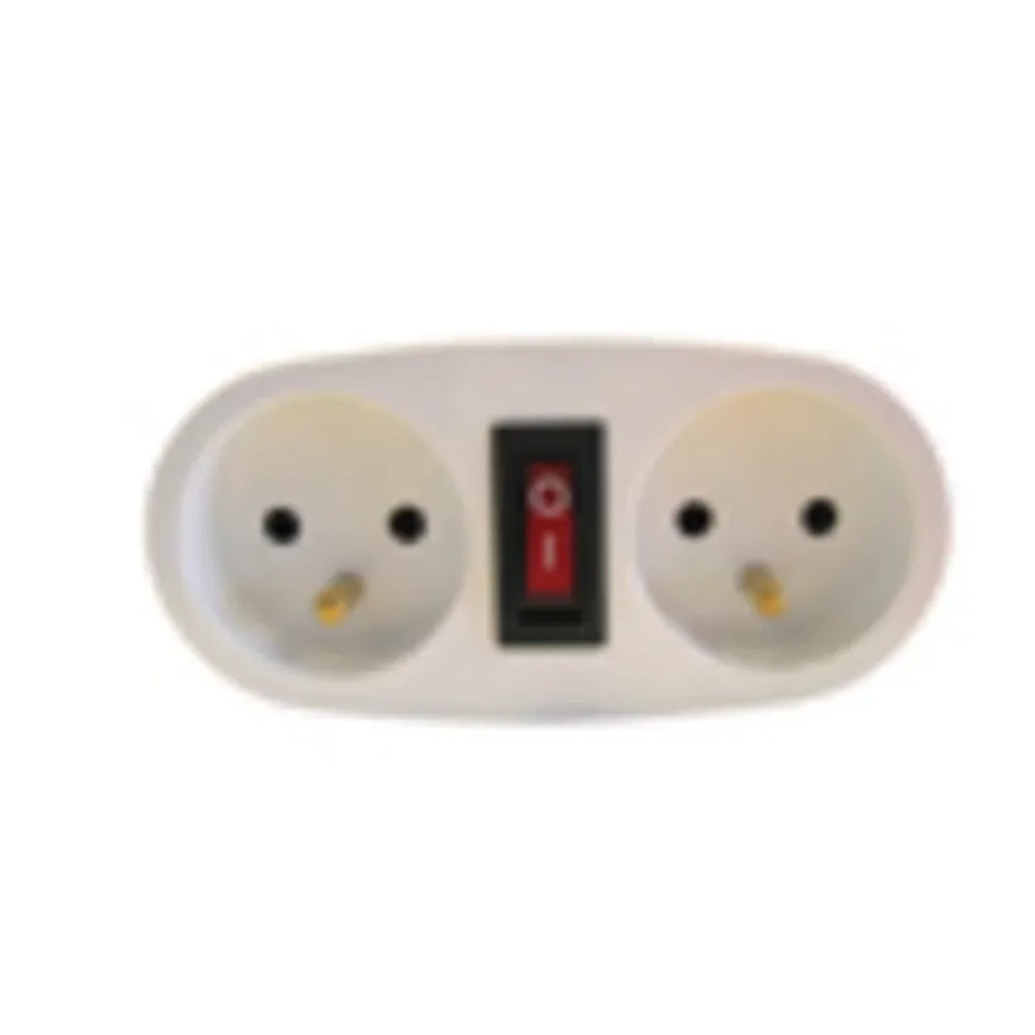 Biplite domino interrupteur 2x16A - blanc -^Chacon Outlet